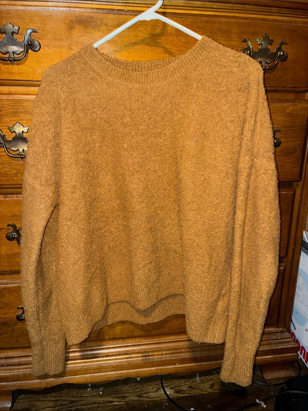 Banana Republic Women's Crewneck Sweater - Rust